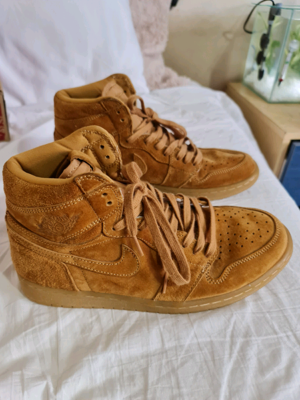 Jordan 1 retro High Wheat UK8.5- US9.5- EUR 43 | in Willesden, London |  Gumtree